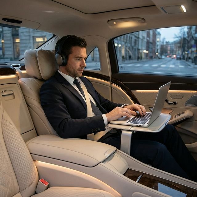 Transfer business nel Nord-Est — servizio Mercedes con autista